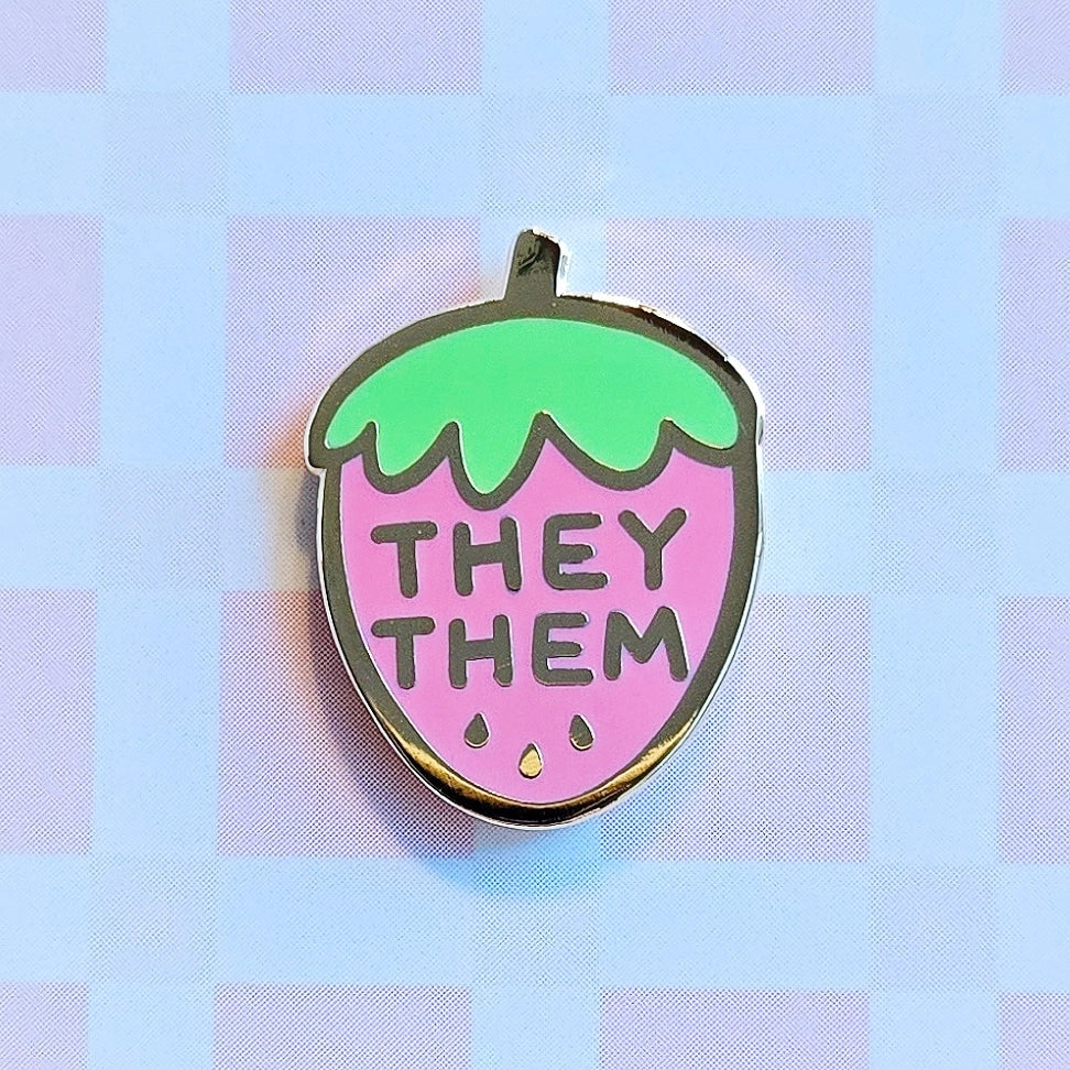 Misomomo Pronoun Pins