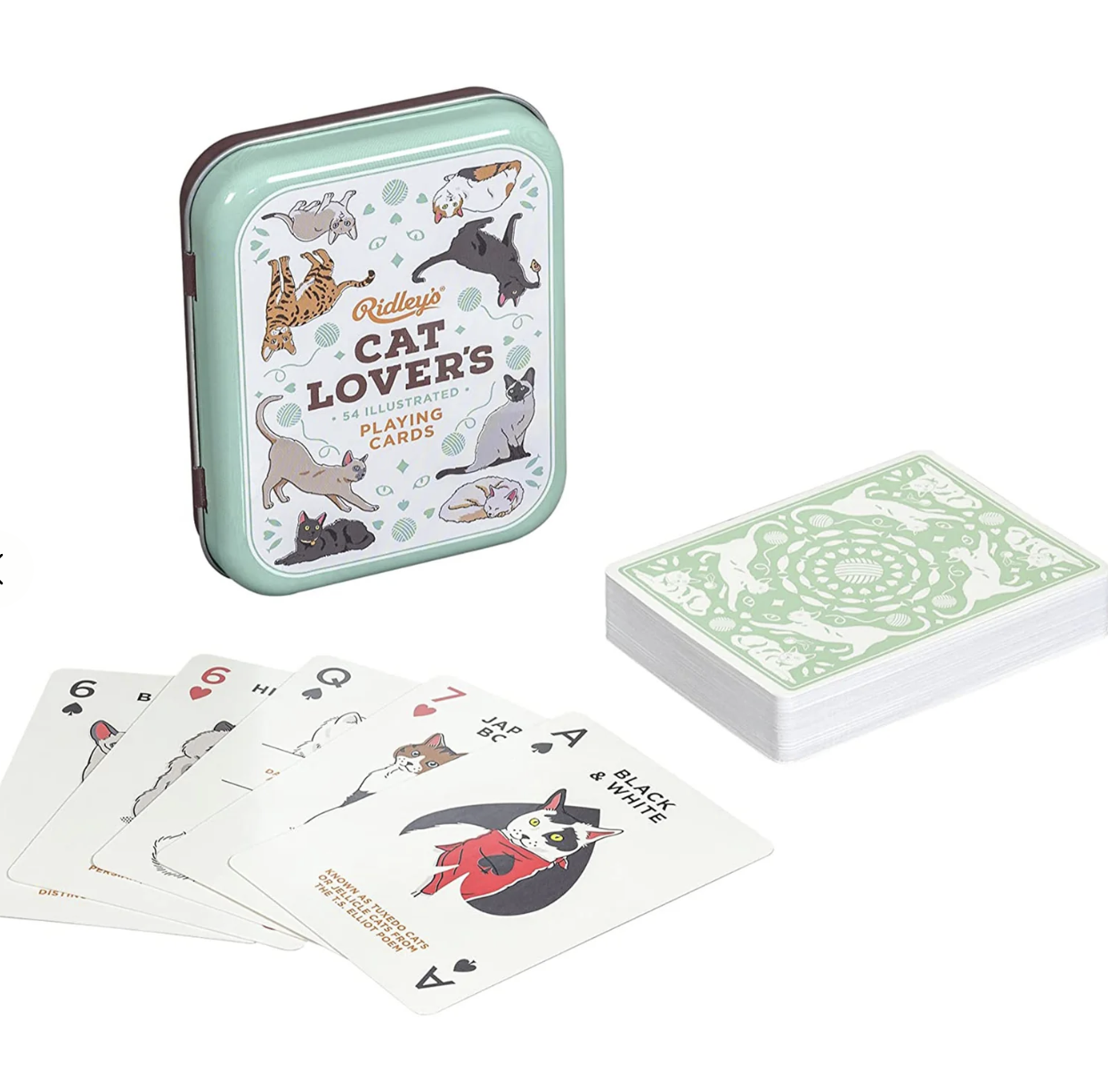 Cat Lover's Playing Cards