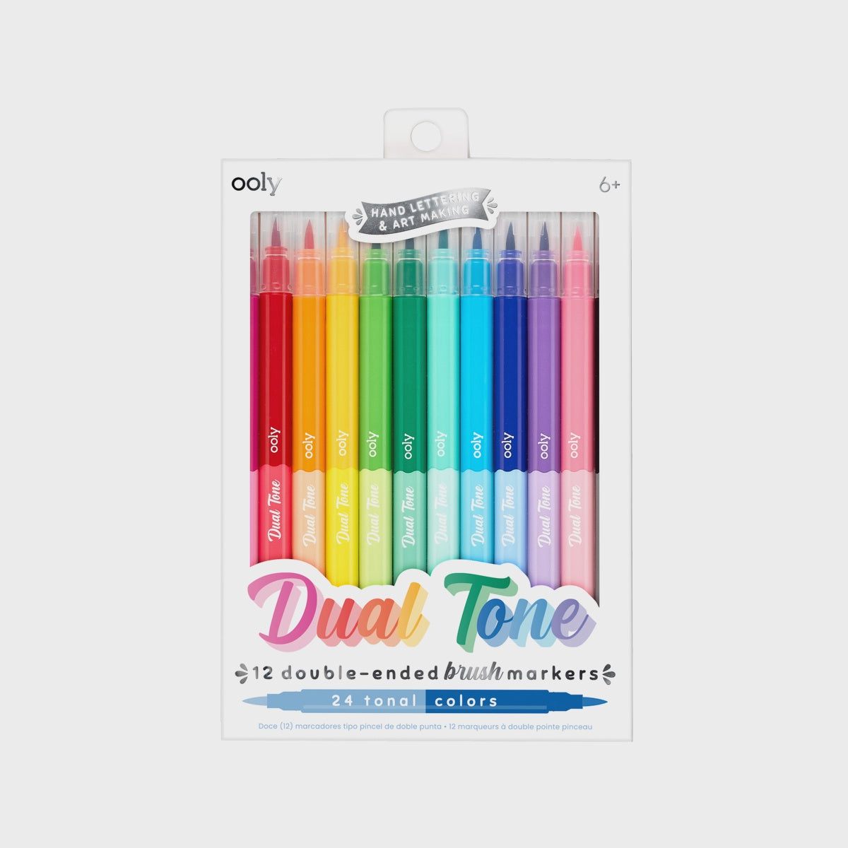 Dual Tone: Double-Ended Brush Markers