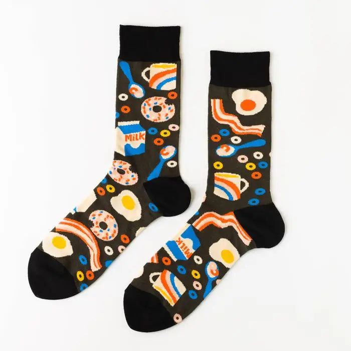 Yellow Owl Crew Socks