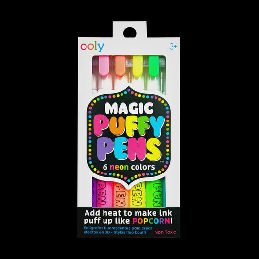 Magic Puffy Pens Neon