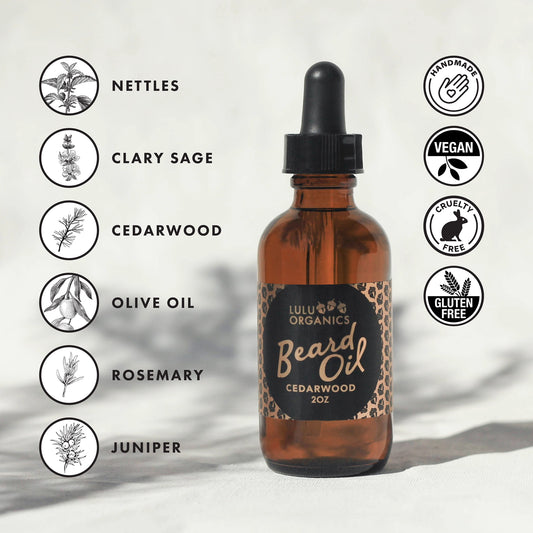 Cedarwood and Cade Berry Beard Oil