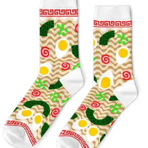 Yellow Owl Crew Socks