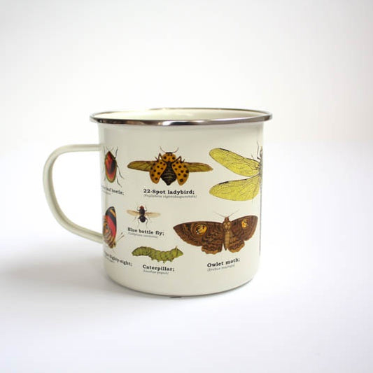 Enamel Mug - Insects