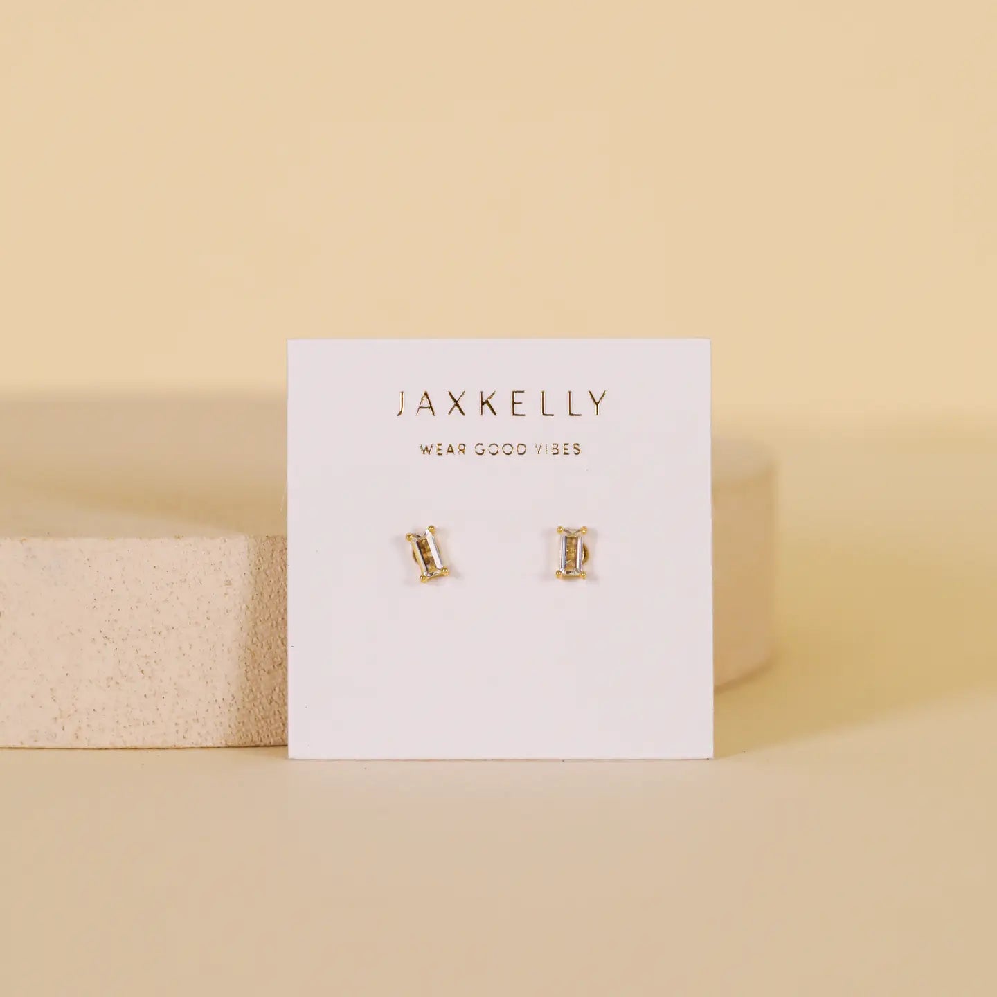 JK Baguette Studs